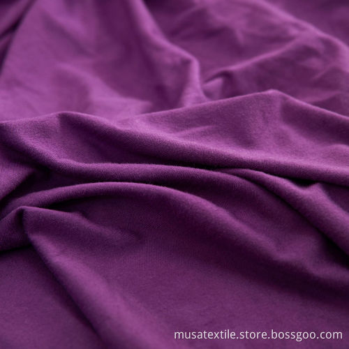 Polyester Spandex Fabric Dty Microfiber DBP Fabric